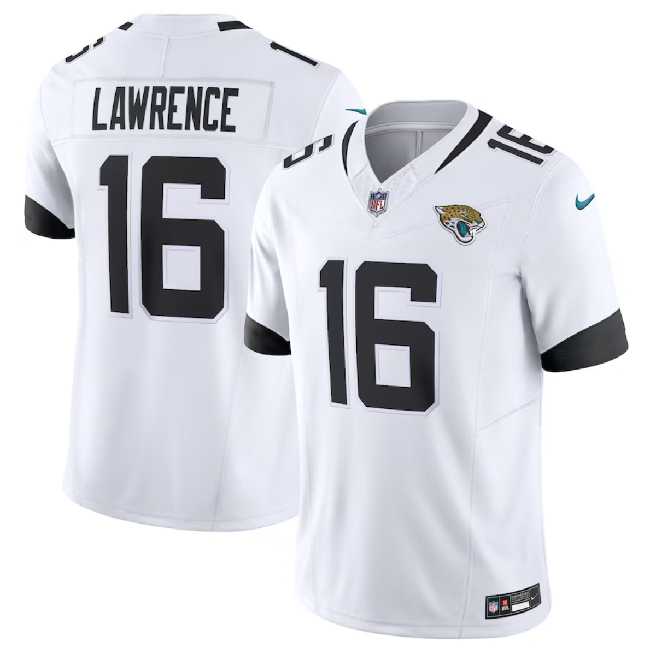 Men & Women & Youth Jacksonville Jaguars #16 Trevor Lawrence White 2023 F.U.S.E Vapor Untouchable Limited Stitched Jersey->los angeles rams->NFL Jersey